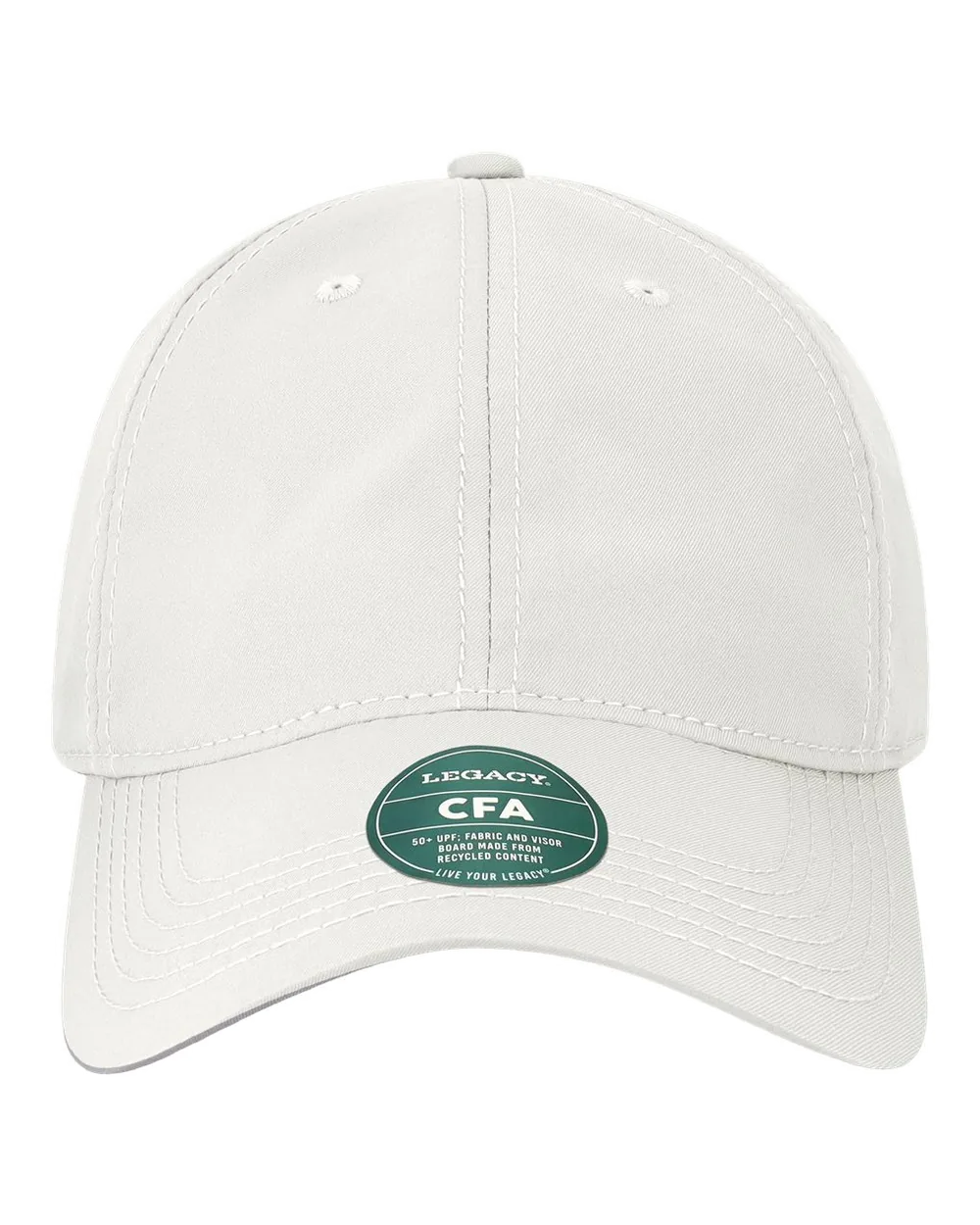 Legacy Foot Fit Adjustable Cap White