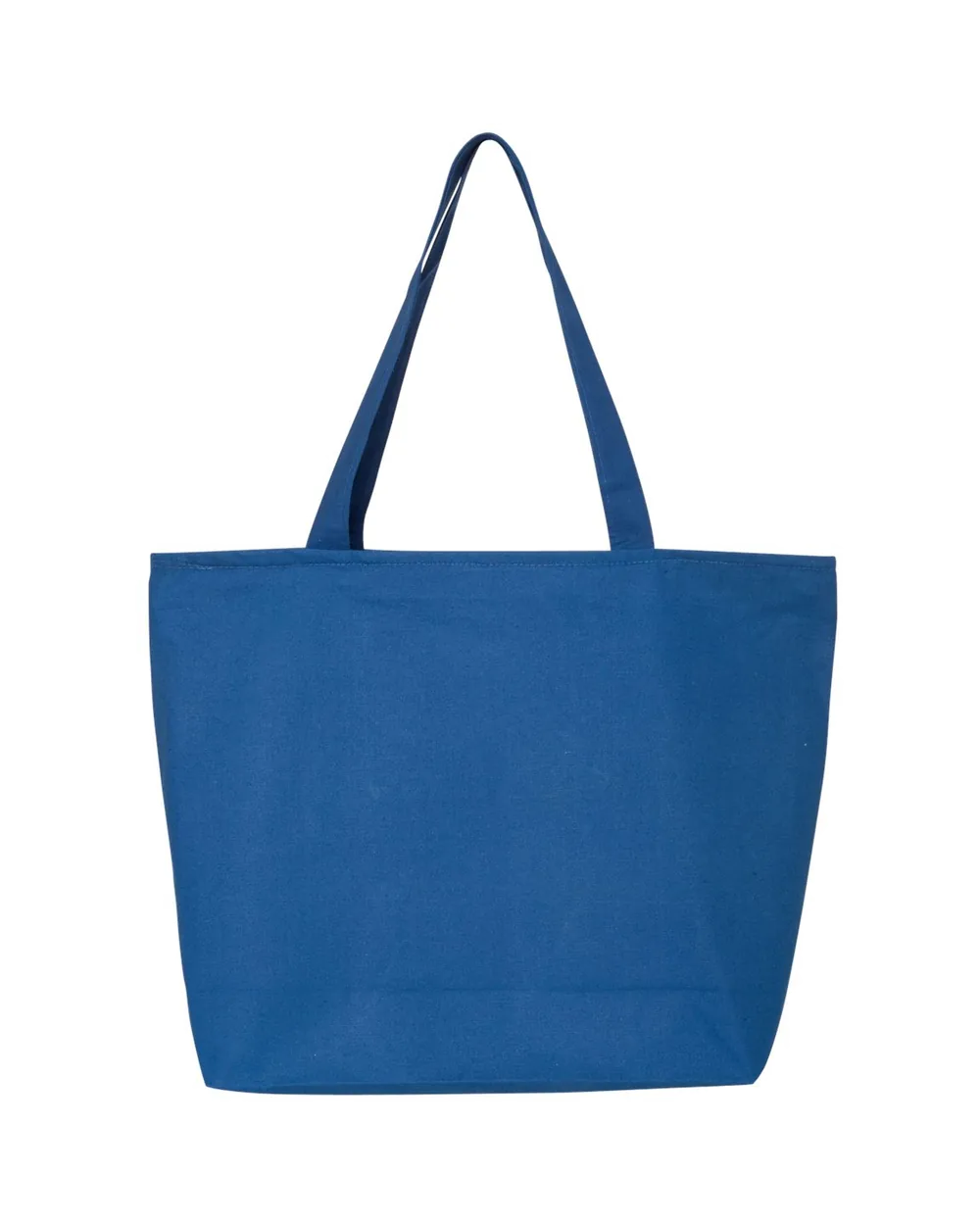 Q-Tees Zippered Tote Royal