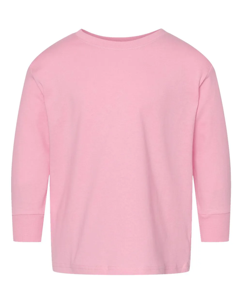 Rabbit Skins Toddler Fine Long Sleeve Pink