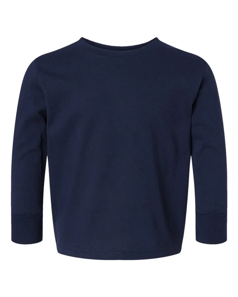 Rabbit Skins Toddler Jersey Long Sleeve Navy