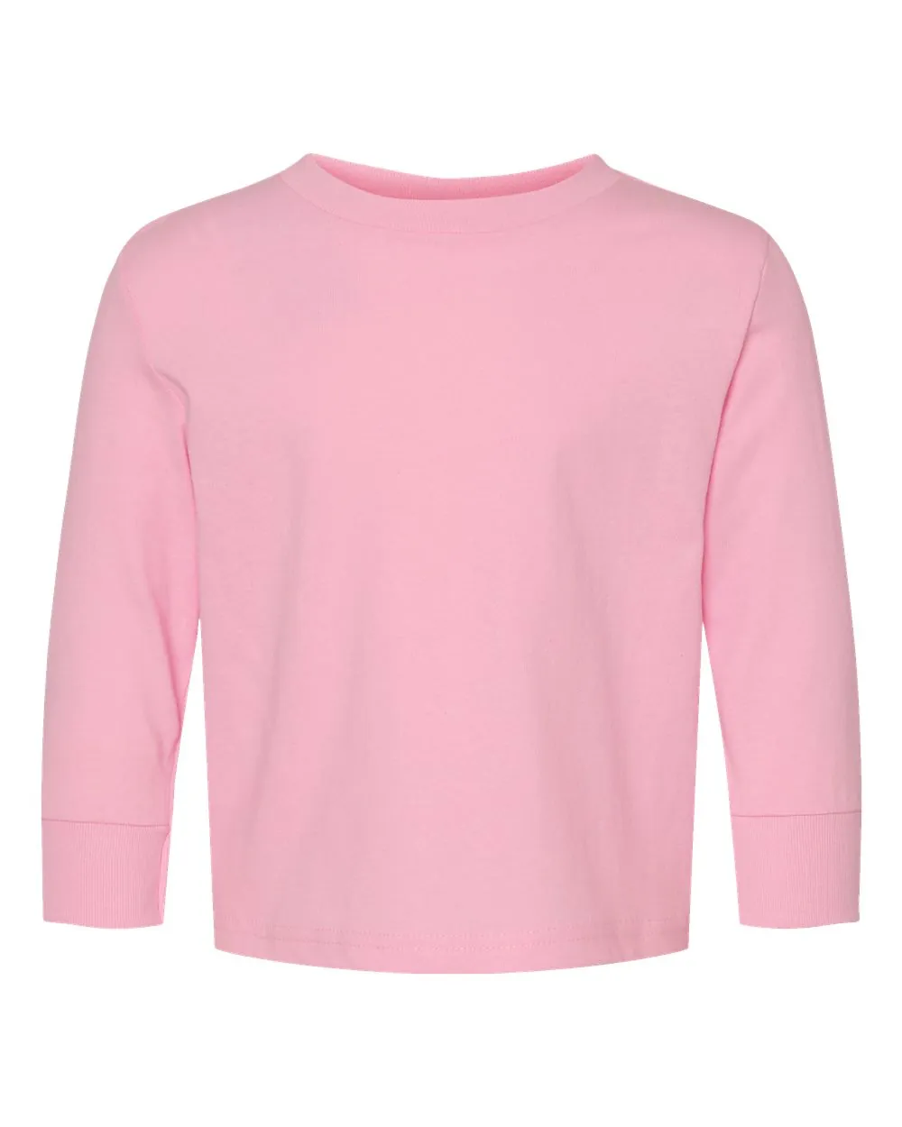 Rabbit Skins Toddler Jersey Long Sleeve Pink