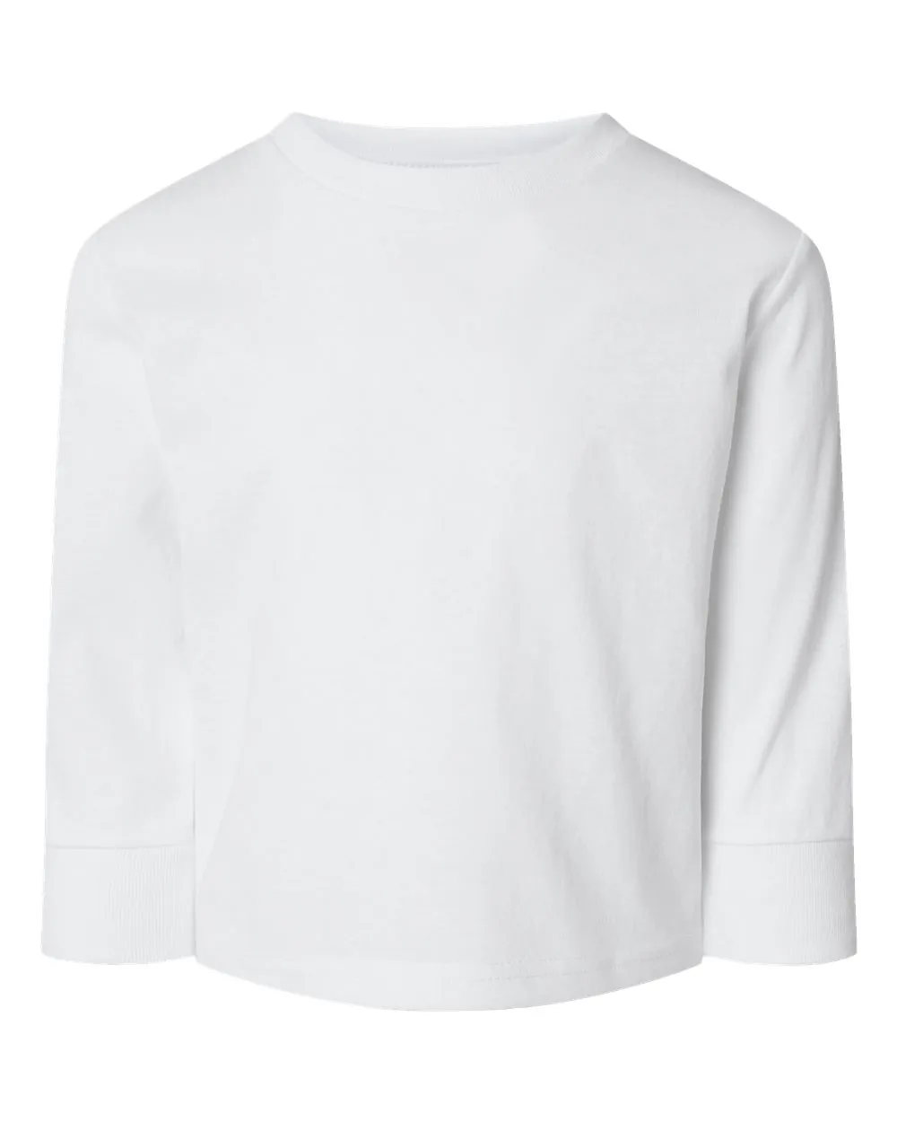 Rabbit Skins Toddler Jersey Long Sleeve White