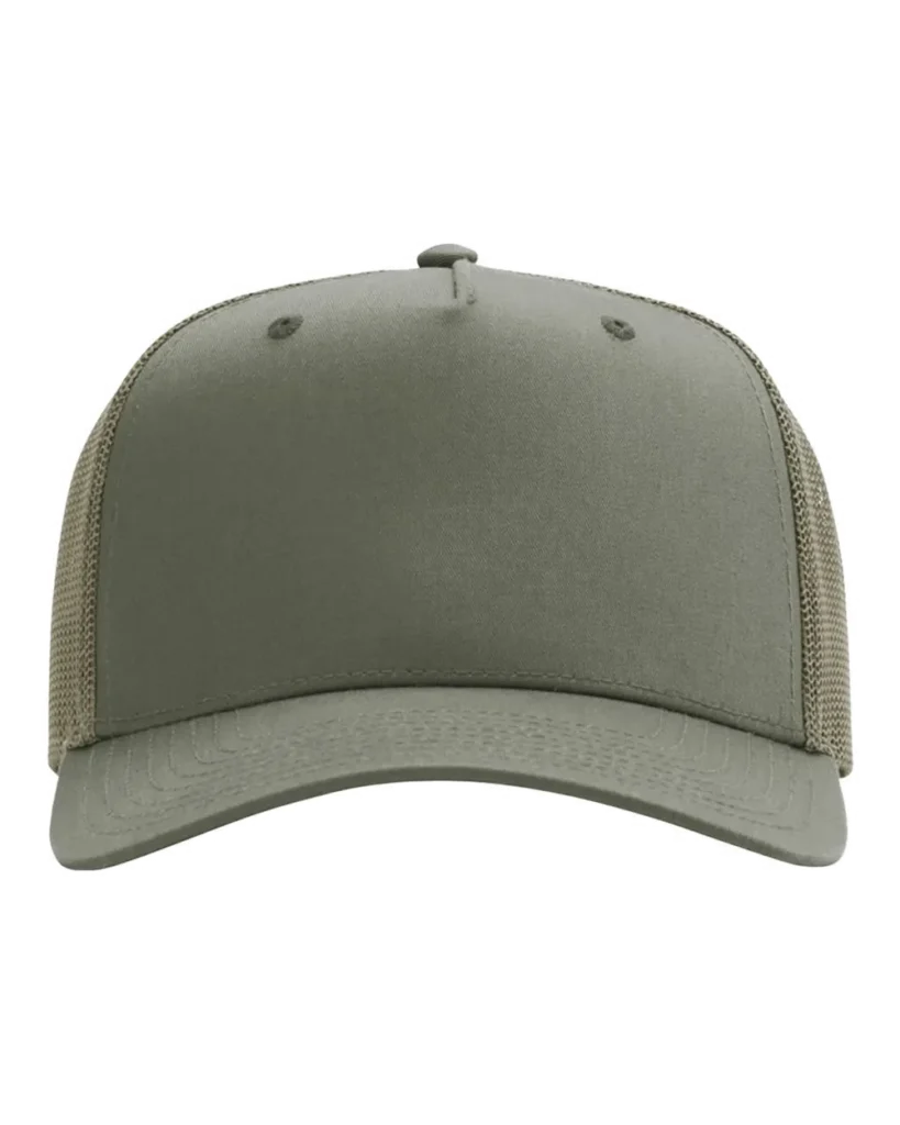 Richardson Five-Panel Trucker Cap Loden