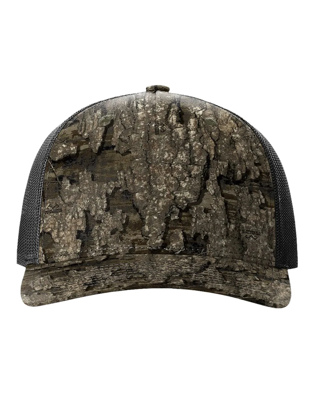 Richardson Printed Five-Panel Trucker Cap Realtree Timber/ Black