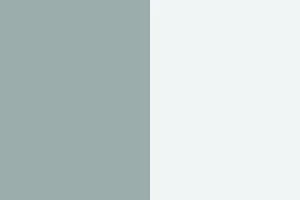Dusty Blue/ White