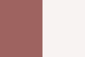 Dusty Red/ White