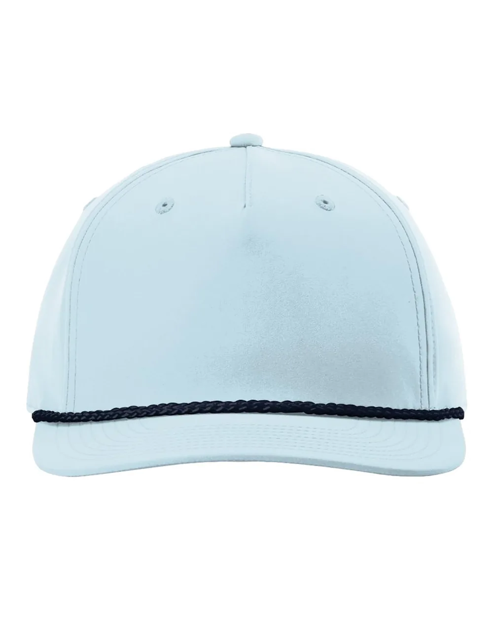 Richardson Five-Panel Rope Cap Soft Blue/ Navy