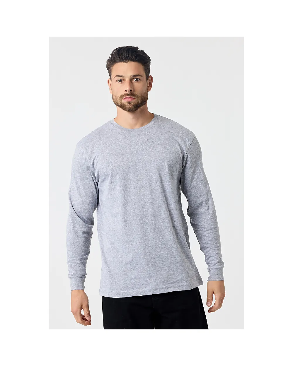 Smart Blanks Long Sleeve Heather Grey