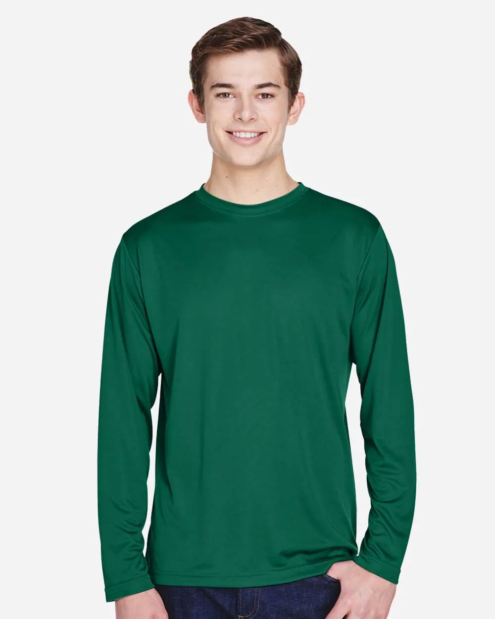 Team 365 Performance Long Sleeve Sport Forest