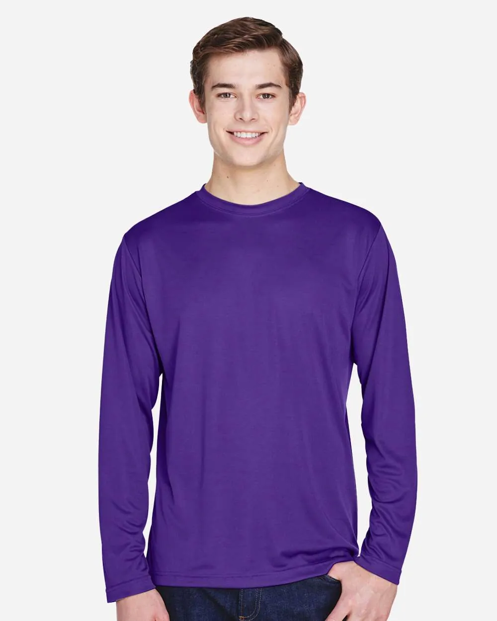 Team 365 Performance Long Sleeve Sport Purple