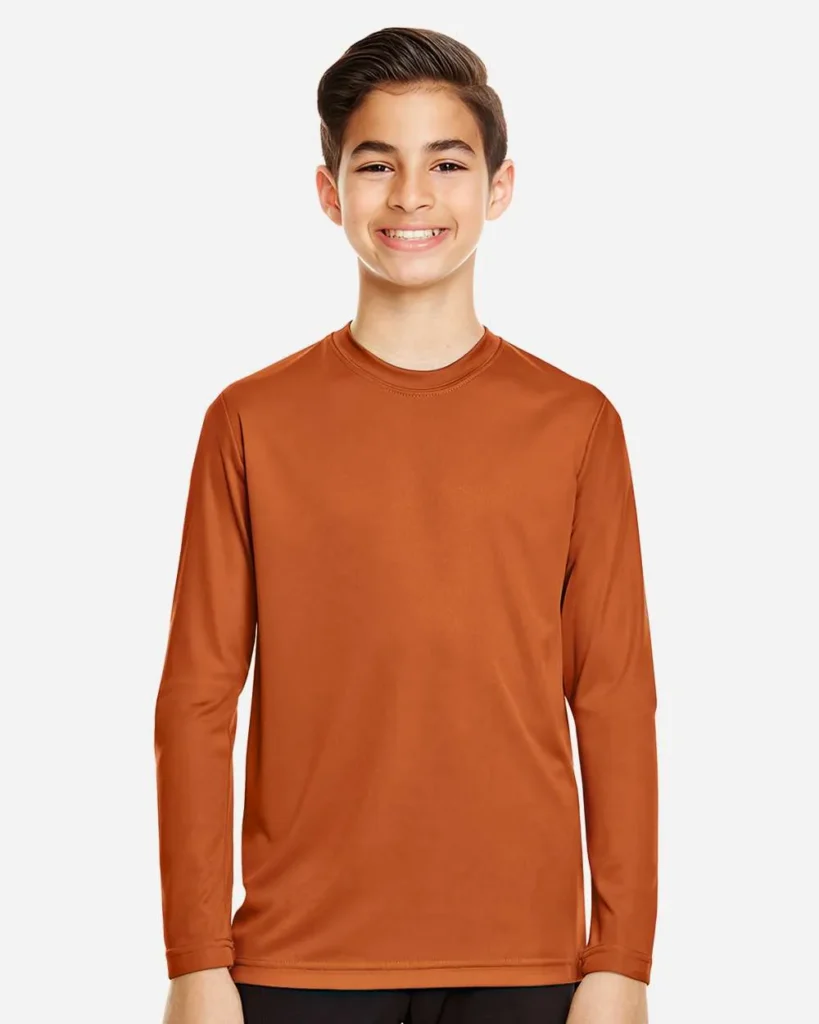 Team 365 Youth Performance Sport Burnt Orange