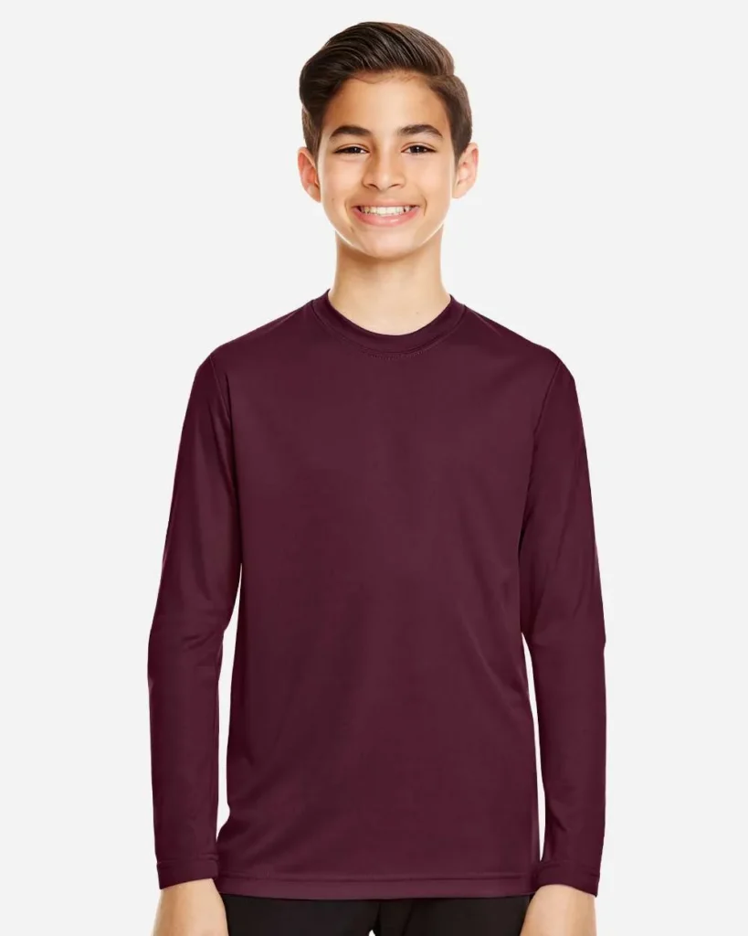 Team 365 Youth Performance Sport Dark Maroon
